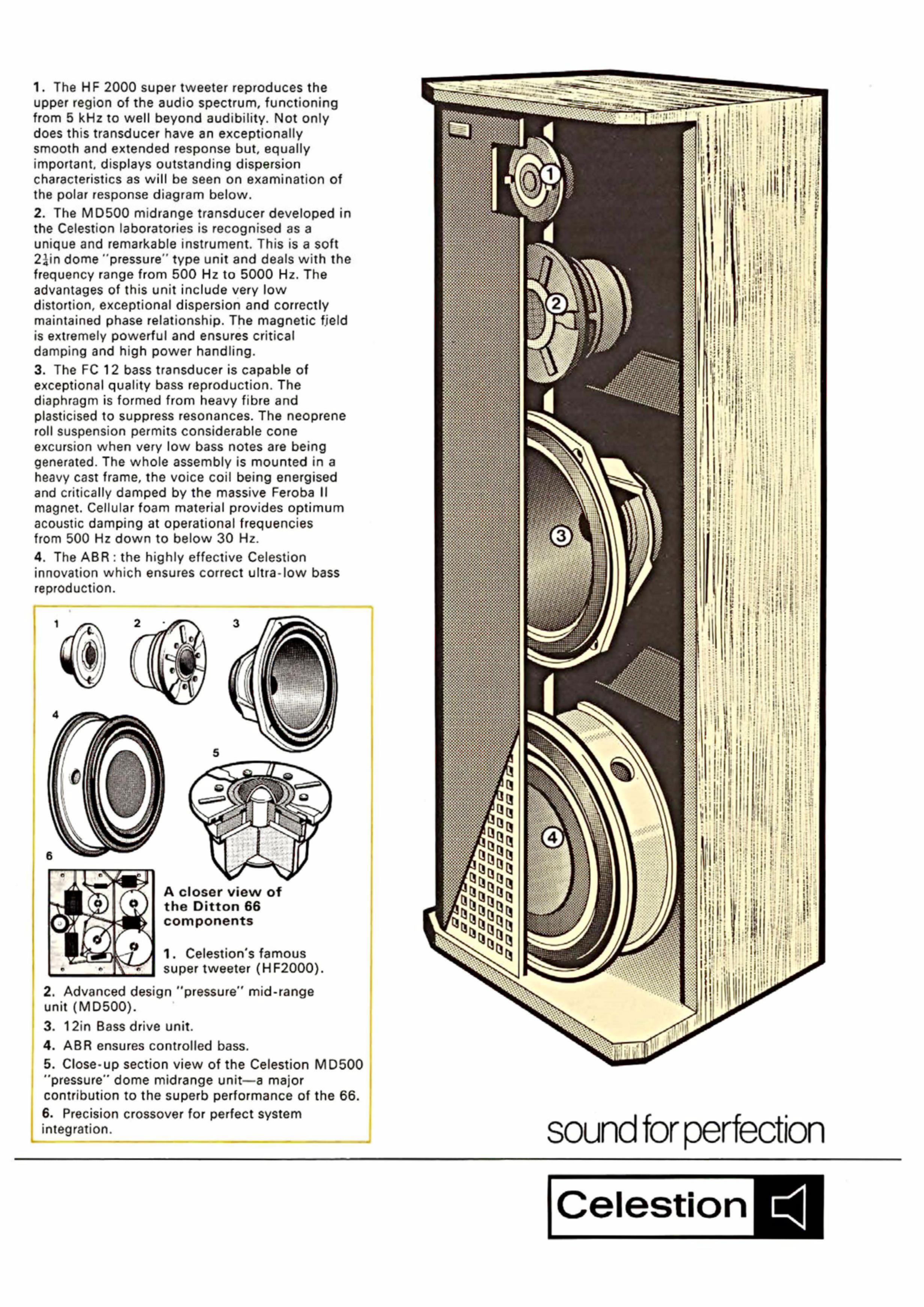 Celestion Ditton 66 brochure